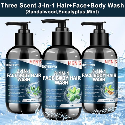 Regine Switzerland Men's Body Wash Gift Set - Cleanses & Hydrates Skin | Perfect for Christmas & Birthdays