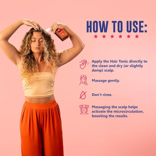 Lola From Rio - Rapunzel Hair Tonic Spray for Women | Strengthening & Thickening Treatment - 8.45 fl oz