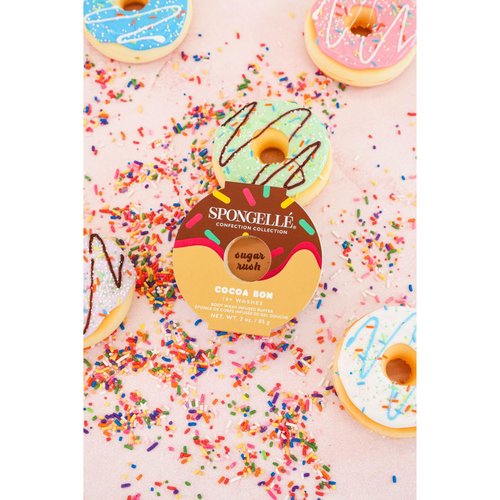 Spongelle Confection Buffer, Cocoa Bon