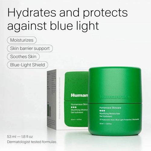 Humanrace 7D Hyaluronic Acid Gel Moisturizer - Refillable, 1.7 fl oz for Deep Hydration