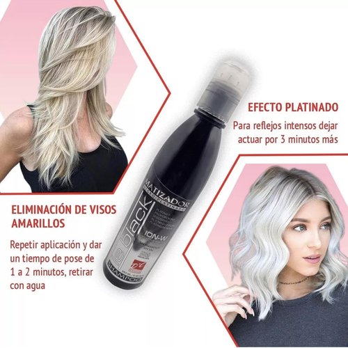 Le Black Purple Shampoo for Color-Treated Hair – Anti-Brass Toning Shampoo 16.91 fl oz – Enhances & Maintains Blonde, Silver & Gray Hair – Gentle Color-Safe Formula