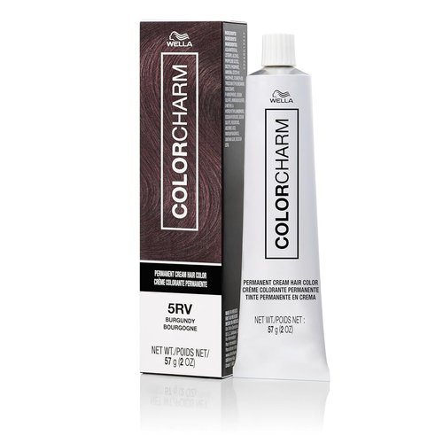 COLORCHARM Permanent Cream Hair Dye - 100% Gray Coverage | Auburn, Burgundy & Copper Shades | 2 oz.