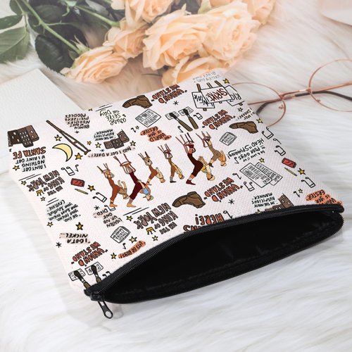 POFULL Musical Theatre Inspired Gift Newsboy Theatre Cosmetic Bag Musical Lover Gift