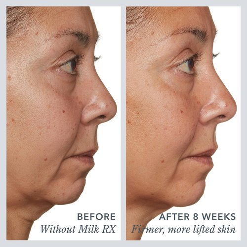 Beekman 1802 Milk RX Advanced Better Aging Face Cream - Goat Milk Protein Exosomes & Polypeptide Facial Moisturizer - Doctor Formulated for Collagen Boosting & Skin Firming - Fragrance Free