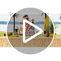 Dark Straw 6 Pack Luau Grass Table Skirt 108x30 Inch Hawaiian Party Decor
