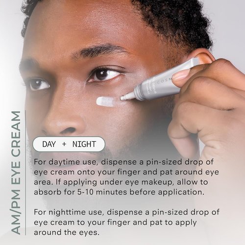 COSMEDIX Brilliant Under Eye Cream - Firming Serum for Dark Circles, Puffiness & Fine Lines