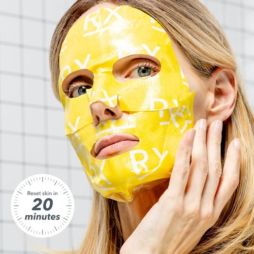 Beekman 1802 Milk RX Collagen Face Mask - Hydrating Sheet Mask for Firming & Glass Skin, Single Use