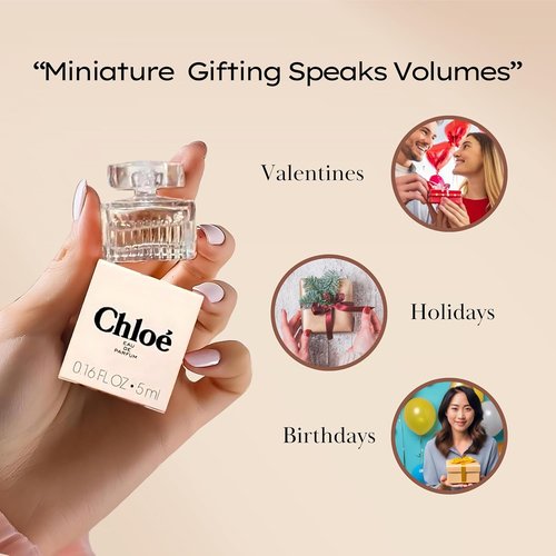 Chloe Perfume for Women - Mini EDP Splash 0.16 Fl Oz | Elegant Floral Fragrance
