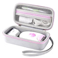 Organizer Case for Braun Silk-epil 3/3-270 Epilator & Accessories – Hard Protective Travel Storage Box with Mesh Pocket, Holds Hair Removal Device, Shaver Head, Trimmer, Brush, Charger (Box Only)