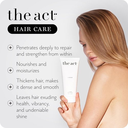 Act Extra Nourishing Hair Mask - Intense Hydration with Argan Oil & Coconut Oil | 6.8 Fl Oz