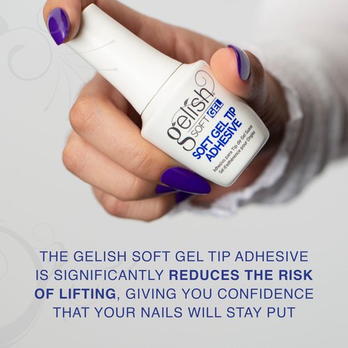 Gelish Soft Gel Tip Adhesive, 15 mL | .5 fl. oz.