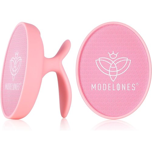 Modelones Glass Foot File, Professional Foot Scrubber and Callus Remover, Heel Scraper for Cracked Heels, Dead Skin Remover, Foot Buffer for Soft Feet, Safe Pedicure Tool with Anti-Slip Handle