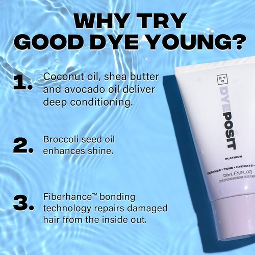Good Dye Young Color Depositing Mask - Toning Treatment for Color-Treated Hair | Vegan & Cruelty-Free (Chocolate) 4 fl oz