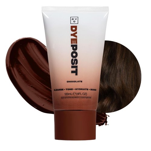 Good Dye Young Color Depositing Mask - Toning Treatment for Color-Treated Hair | Vegan & Cruelty-Free (Chocolate) 4 fl oz
