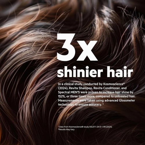 DS Labs Revita Shampoo & Conditioner Kit - Two-Step Scalp Care for Volumized Hair, 205 mL