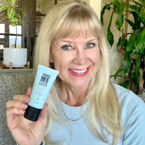 Elizabeth Mott Thank Me Later Blurring Face Primer SPF 30 - Lightweight Hydrating Formula for Smooth Skin - 30g