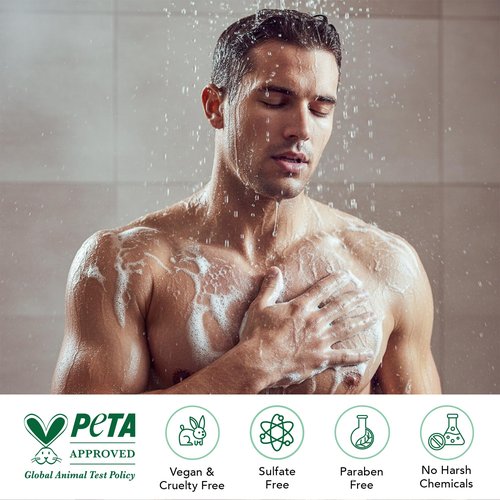 Botanic Hearth Tea Tree Body Wash -16 fl oz- All-Natural Antifungal & Odor-Control Shower Gel for Acne, Athlete’s Foot, Ringworm, Jock Itch & Healthy Skin,Sulfate & Paraben Free, for Men and Women