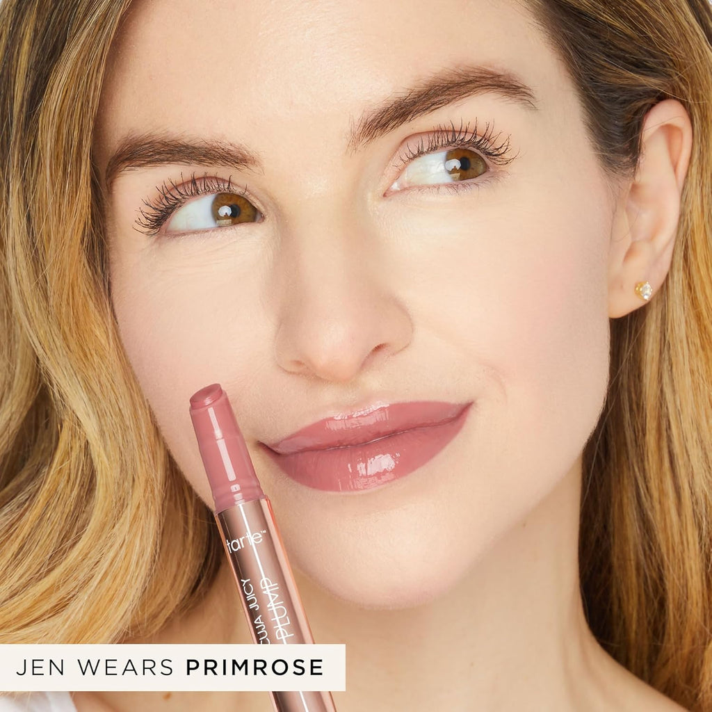 Tarte Maracuja Juicy Lip Plump - Hydrating Lip Plumper Gloss Balm with Hyaluronic Acid & Vitamin E, Vegan & Cruelty-Free