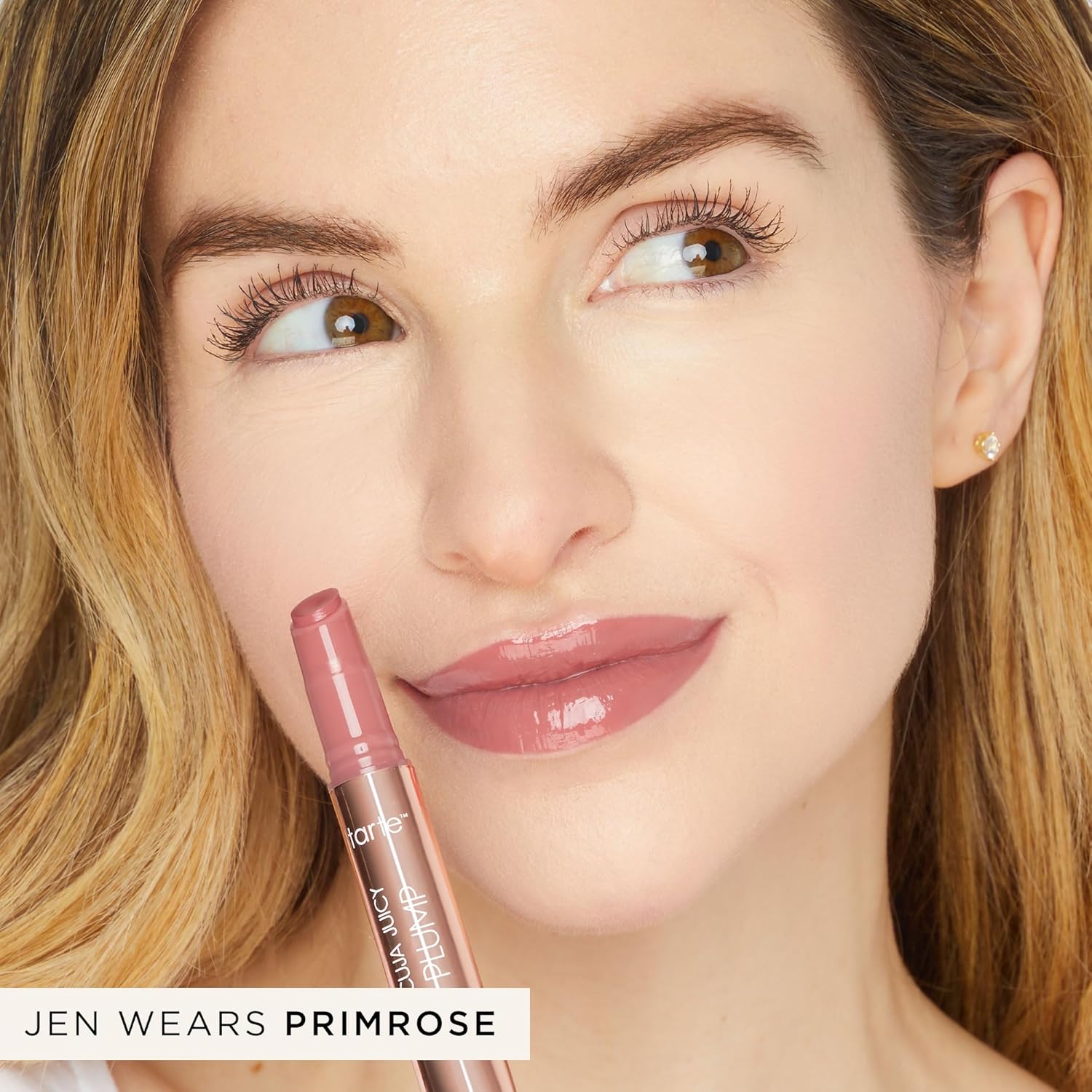Tarte Maracuja Juicy Lip Plump - Hydrating Lip Plumper Gloss Balm with Hyaluronic Acid & Vitamin E, Vegan & Cruelty-Free