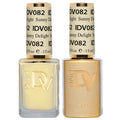 DND Gel Polish Set - Coquette Collection | UV/LED Gel & Air Dry Nail Lacquer Duo - 082 Sunny Delight, 0.5 Fl Oz