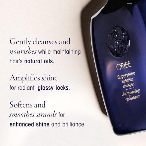 Oribe Supershine Hydrating Shampoo - Nourishes & Hydrates Dry Hair - Adds Shine & Softness - For All Hair Types