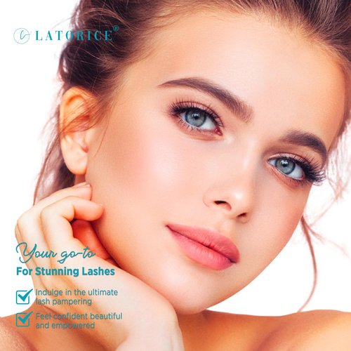 LATORICE Lash Lift Kit for Beginners: 5-in-1 Professional Eyelash Perm Set with Keratin for Women - Home Salon & DIY Beauty Treatment (Includes Rods/Glue/Serum) (40ml)