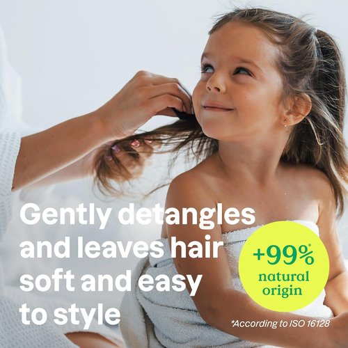 ATTITUDE Rinse-Free Hair Detangler for Kids - EWG Verified, Vegan, Vanilla & Pear, 8 Fl Oz (Pack of 6)
