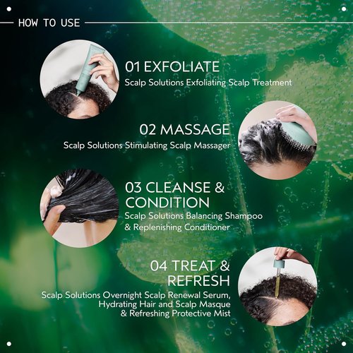 Aveda Scalp Solutions Stimulating Scalp Massager - Exfoliates & Boosts Micro-Circulation | For All Hair Types