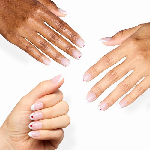 OPI On Point Press On Nails - 30 Count | Short Round, Squoval & Almond Styles | Long Lasting & Reusable