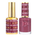 DND DC Gel Polish Set - Red Collection | UV/LED Gel & Air Dry Nail Lacquer Duo, 0.5 Fl Oz Each