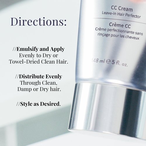 MONAT CC Cream for Hair – Multitasking Hair Treatment – Leave-In Hair Cream – Lightweight Hydrating Hair Care – Vitamin Infused Haircare – Daily Hair Moisturizer for All Types of Hair