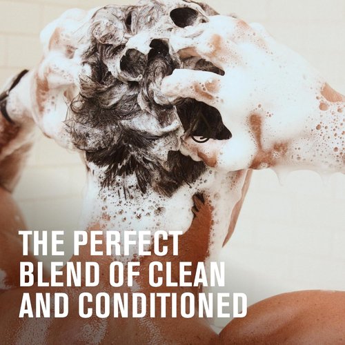 Every Man Jack 2-in-1 Daily Shampoo & Conditioner - Nourishing Amber & Sandalwood | 24oz Bottle for All Hair Types