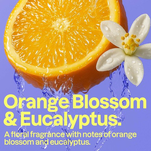 ATTITUDE Liquid Hand Soap, EWG Verified, Plant and Mineral-Based, Vegan Personal Care Products, Orange Blossom & Eucalyptus Scent, 16 Fl Oz