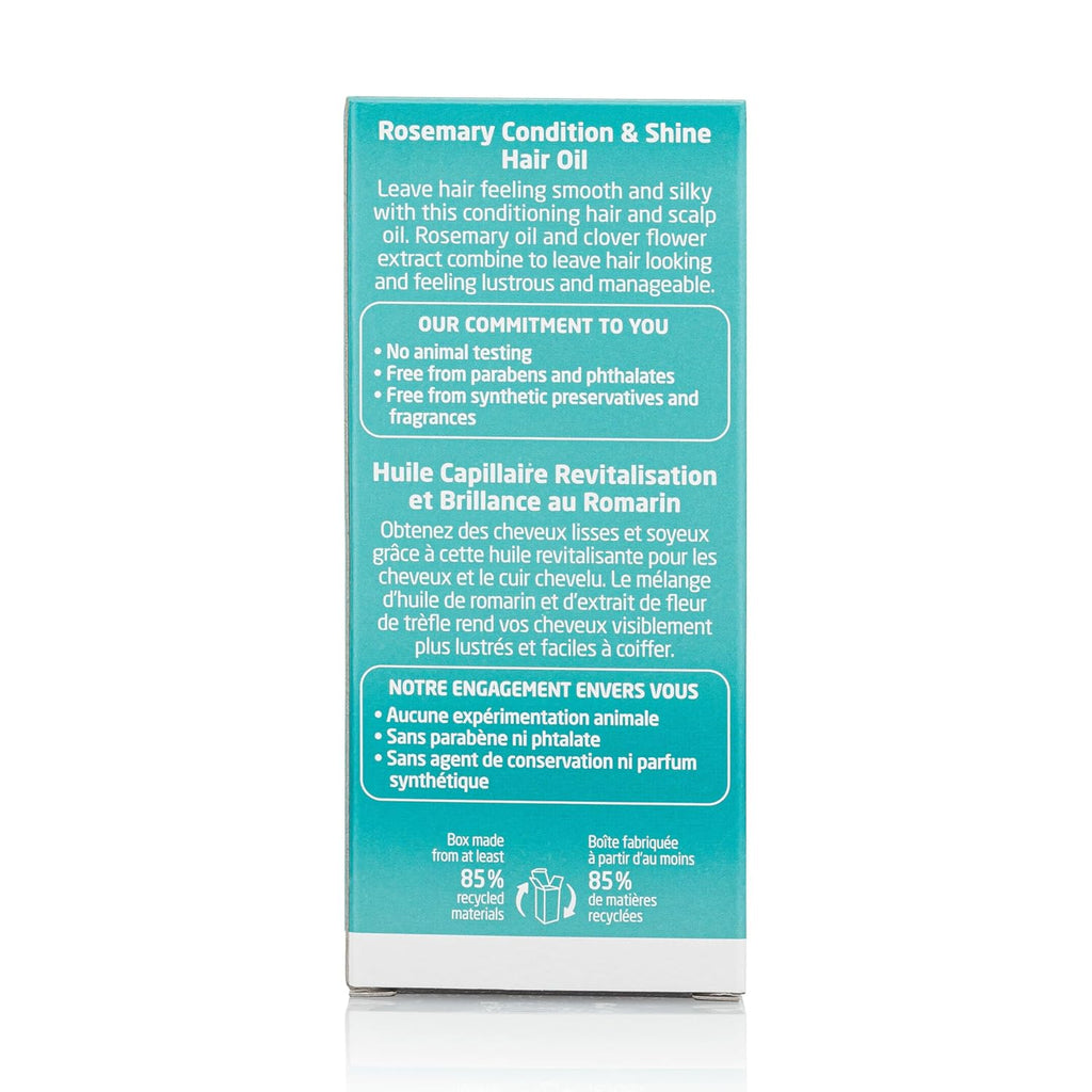 Weleda Rosemary Conditioning Hair Oil - Nourishing Formula for Healthy Hair | 1.7 Fl Oz