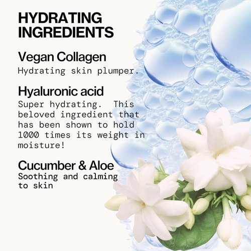 Pacifica Vegan Collagen Undereye & Smile Line Patches - Hydrating Gel Pads for Fine Lines & Wrinkles, Unscented (2 Patches)