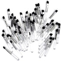 50 Pieces Angled Brow Brush, 2" Flat Slanted Premium Eyebrow Brush, Tint Brushes, Cosmetic Blending Brush, Eyeshadow Concealer Makeup Brush, Professional Precision Eye Beauty Cosmetic Tool for Women