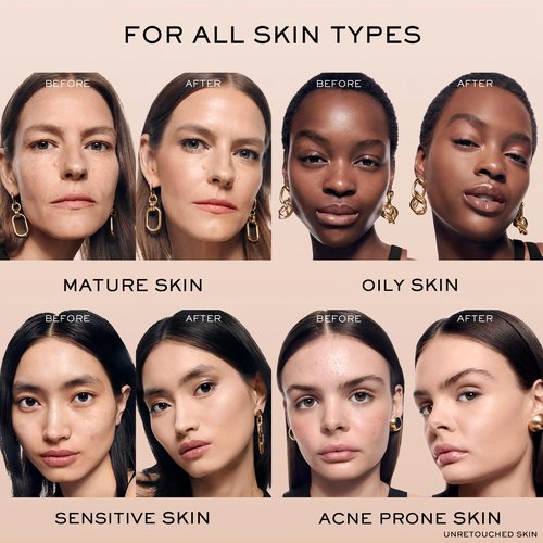 Lancôme Teint Idole Ultra Wear Natural Matte Foundation- Longwear, Medium-Full Coverage, Natural Finish, Waterproof & Hydrating - 220C (Light Skin with Cool/Pinky Undertones), 1 Fl Oz
