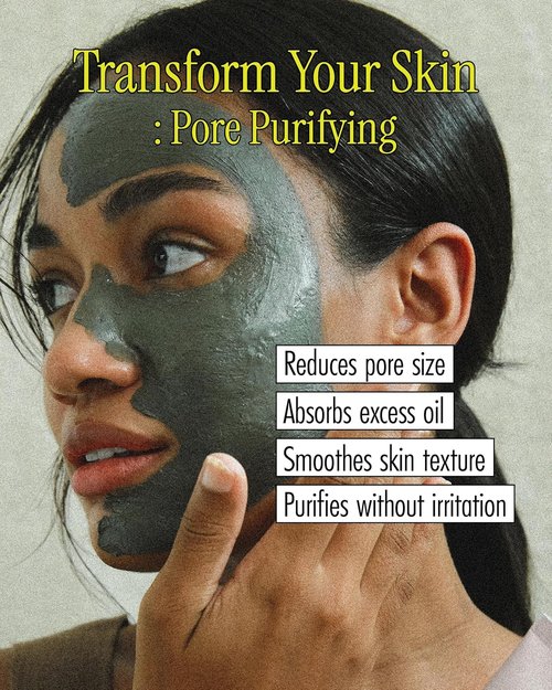 BRMUD Relief Mud Mask - Hydrating & Moisturizing Deep Pore Cleanser for Face & Body | K Beauty (3.72 fl oz)