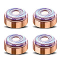 Flawless Replacement Heads Gen 2 - Replacement Heads for Flawless Facial Hair Remover - Replacement Blades for Finishing Touch Flawless Hair Removal 4 Counts