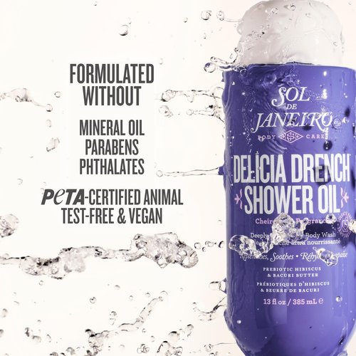 Sol de Janeiro Delicia Drench Shower Oil 13 fl oz
