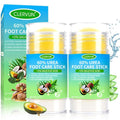 CLERVUN 60% Urea Cream Stick with 2% Salicylic Acid, Anti-Cracking Foot & Hand Cream Moisturizer for Dry Cracked Heel Feet, Knee, Elbow, Foot Balm Stick for Callus Remover & Dead Skin Softener (2)