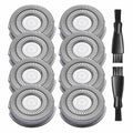 Pitbull Shaver Replacement Blade for Skull Shaver Replacement Heads Pitbull Gold PRO, Pitbull Silver PRO, Pitbull Platinum PRO, Palm Electric Razors, 8 - Pack for Head Shavers for Bald Men, Premium