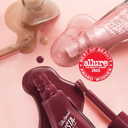 Sally Hansen Insta-Dri Hershey Kisses Nail Polish | Quick Dry, Long Lasting, Streak-Free Shine | Opaque, Glossy | 727 More KISSES Plz | Cocoa Brown Nail Color