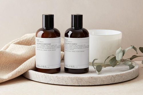 Evolve Organic Beauty - Natural Monoi Rescue Shampoo | Vegan, Small Batch Clean Beauty (8.5 fl oz)