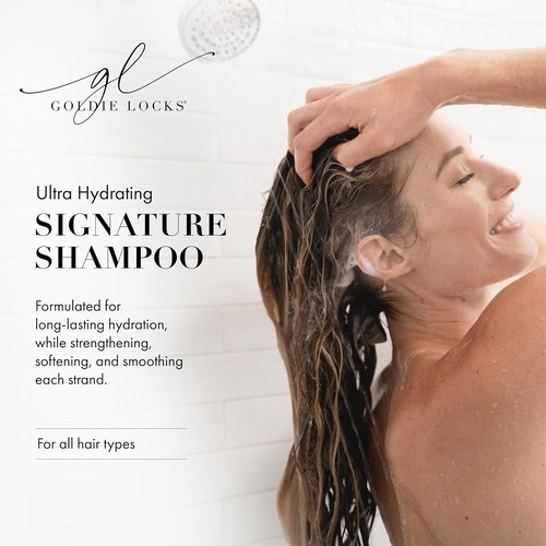 Goldie Locks Ultra Hydrating Shampoo - Sulfate-Free Moisturizer for Color-Treated Hair - 8.45 fl oz