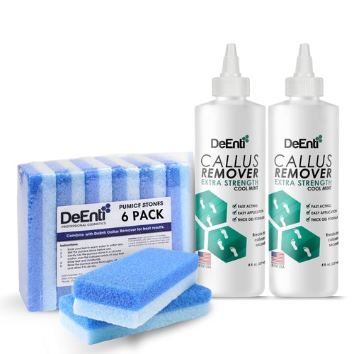 DeEnti Metal Foot Rasp, Professional Grade Stainless Steel, Salon Quality Callus Remover, Lightweight Foot Scrubber, Home Manicure and Pedicure Tools