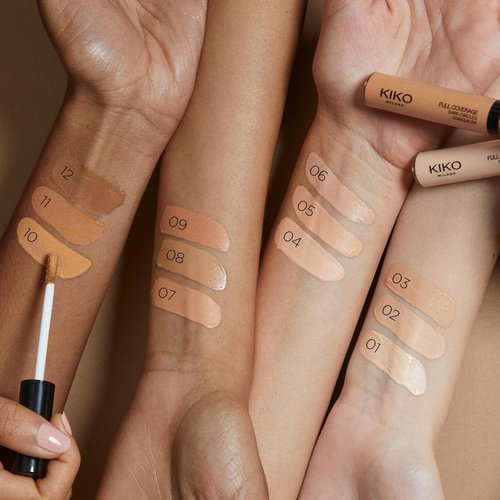 KIKO Milano Full Coverage Concealer - Dark Circle Eraser for Flawless Skin