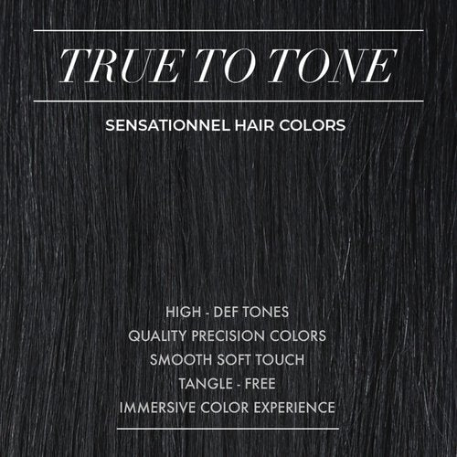 Sensationnel Butta Lace Precut Wigs - Unit 12 Glueless Extra Wide 5 Inch Deep Parting Synthetic Pre Tweezed Smaller Knot Hairline (1 JETBLACK)