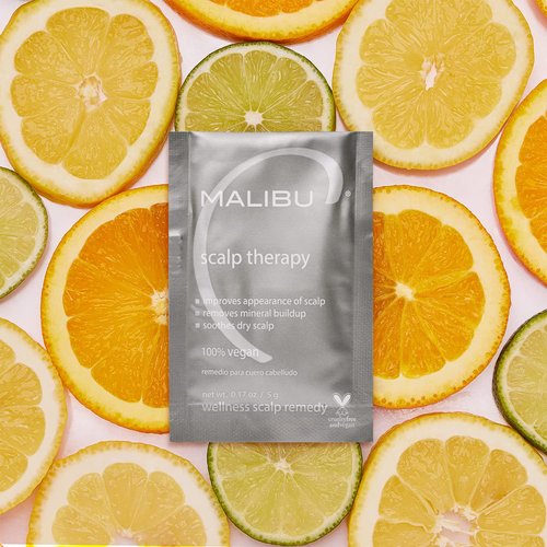 Malibu C Scalp Therapy – Nourishing Dry Scalp Treatment with Vitamin C & Zinc Gluconate | Restores Moisture & Manageability