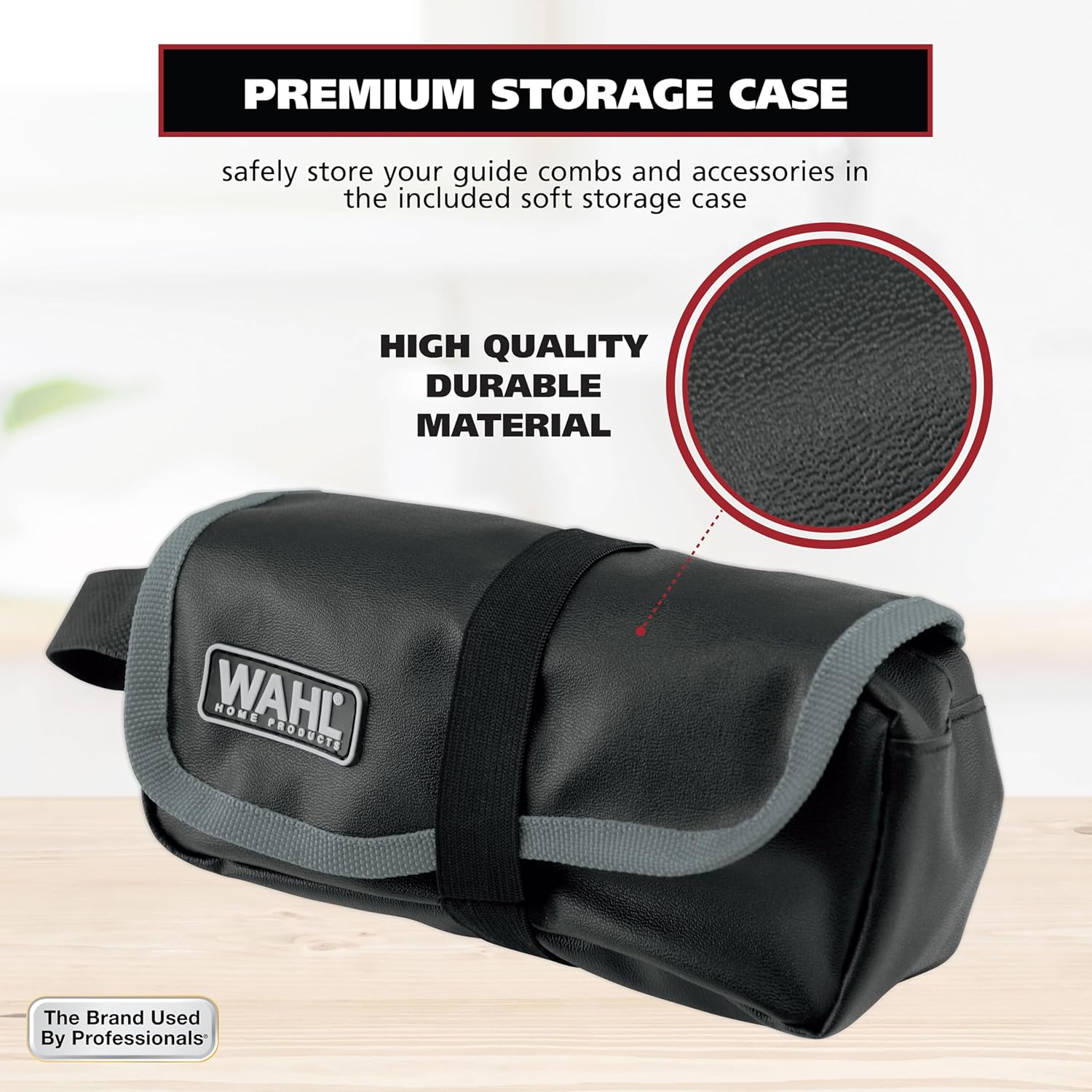 Wahl Edge Pro Beard Trimmer - Bump-Free Corded Grooming Kit for Men | Perfect for Edging Beards & Mustaches - Model 9686-300